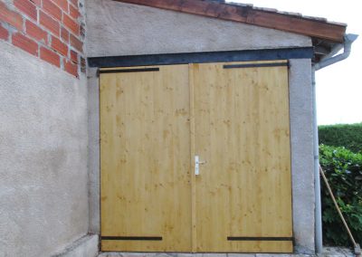 Double porte garage - Lapendry